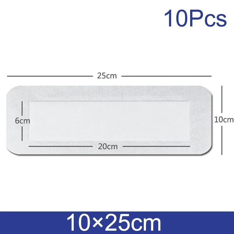 خلع الملابس مقاوم للماء تنفس وسادة لاصقة الجص الجرح التوازن ملصق الإسعافات الأولية ضمادة طقم الطوارئ