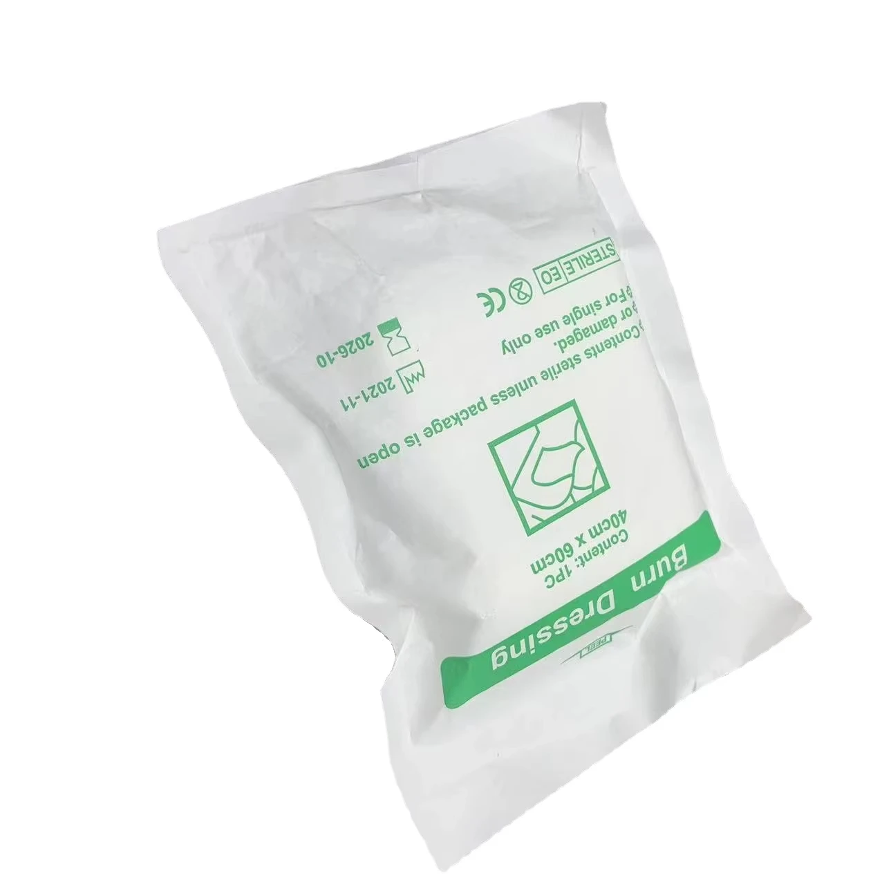 شاش مضغوط معقم وجل مرهم مضاد حيوي |   مجموعة الإسعافات الأولية Burn & Scald - العناية بالجروح لمكافحة العدوى، وتضميد الحروق