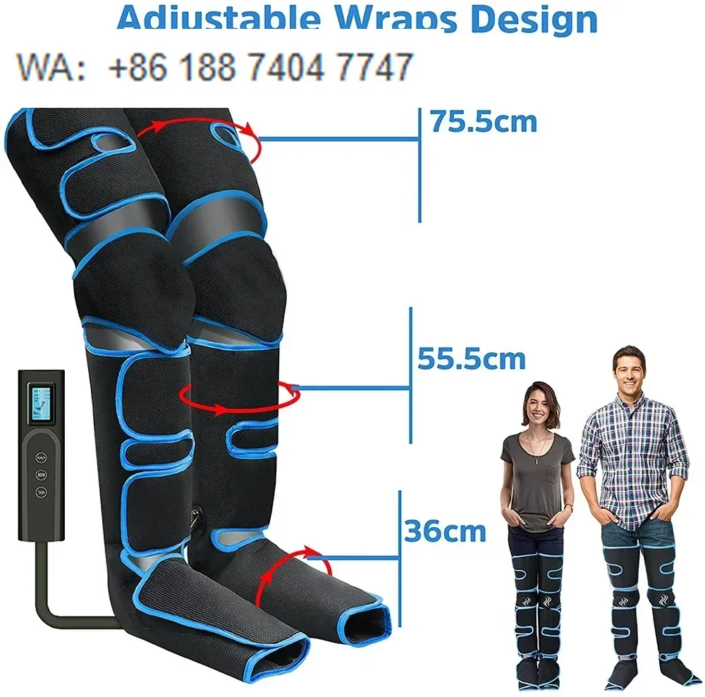 Electric Leg Muscle Relaxer 6 modes Foot Fatigue Heating Leg Massager