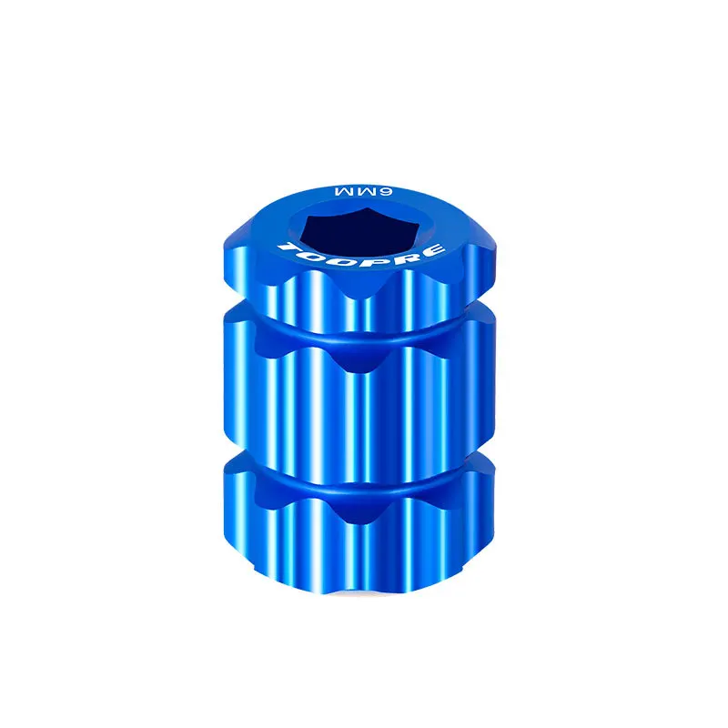 TOOPRE One-Piece Hollow Plum Blossom Crank Cover Removal Tool Mountain Road Bicycle Aluminum Alloy Crankset Wrench image 5