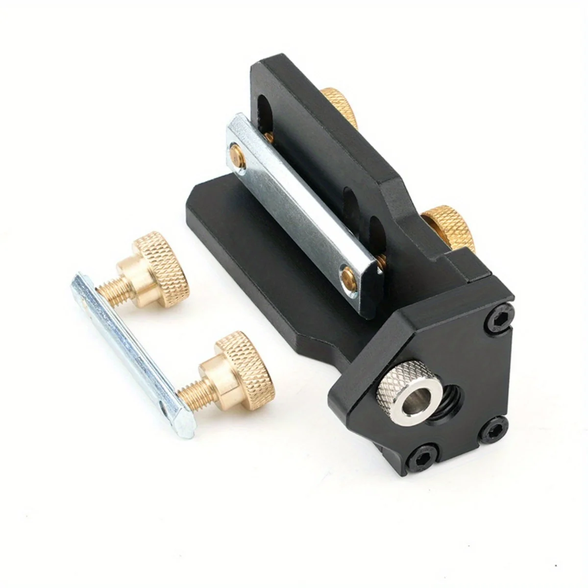 Strumento ausiliario Filettatura manuale Mobili fai-da-te Toccando manuale compatto Localizzatore di maschere versatile per profili in alluminio di tipo 20/30/40