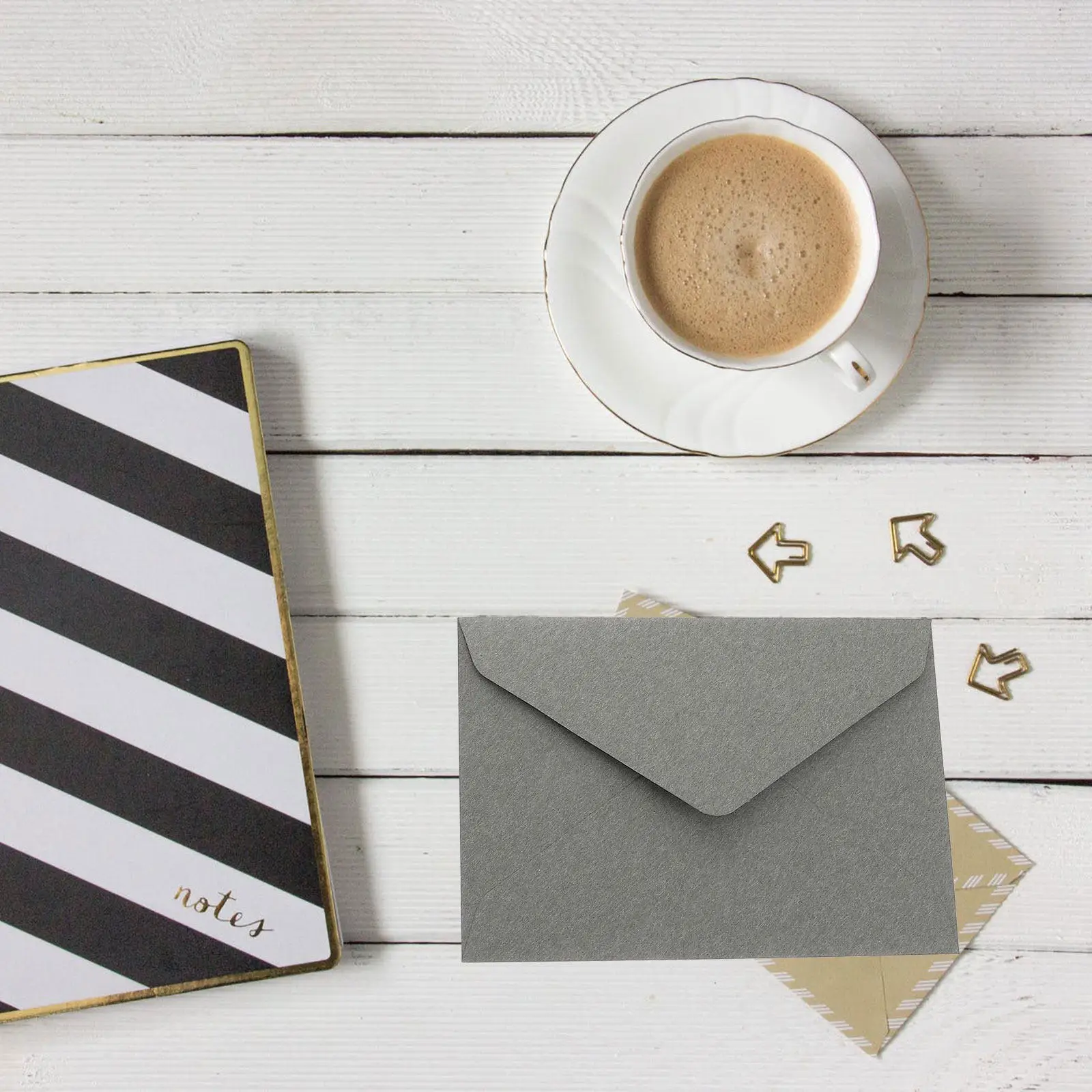 

10Pcs Retro Envelopes Vintage Letter Envelops Elegant Chic Design No Bleed Through Ink Suitable for Confession Thank You Notes