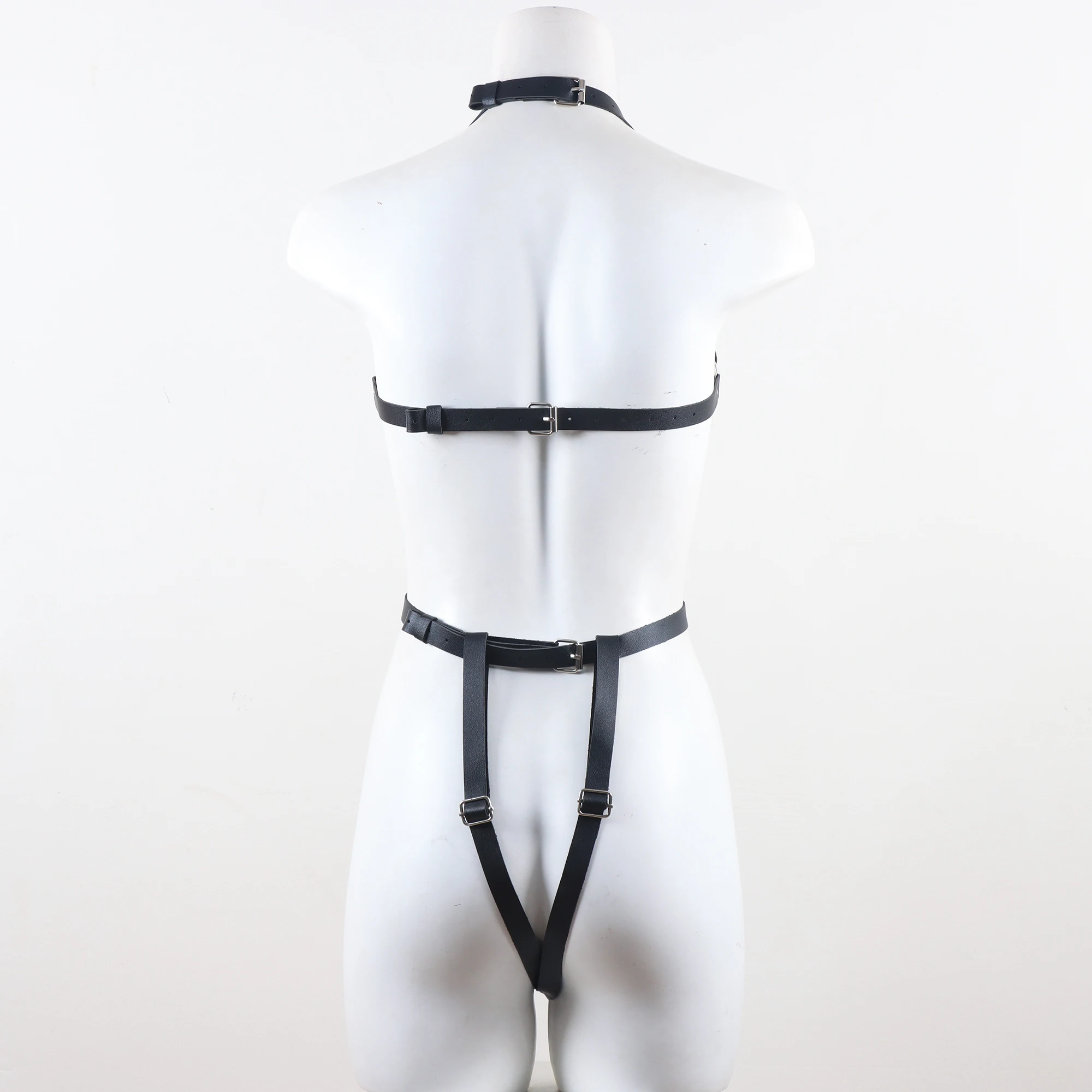 Bdsm Lingerie Body Harness Gothic Belt Women Sexy Harness Belt Garters Leather Lingerie Fetish Clothing Thigh Garter Stockings