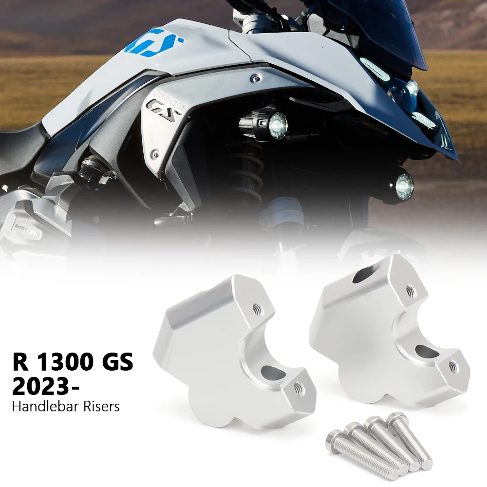 

For BMW R1300GS R 1300 GS R1300 GS r1300gs Motorcycle CNC Handlebar Riser Height up Adapters Handlebar Back Move Mount 2023 2024