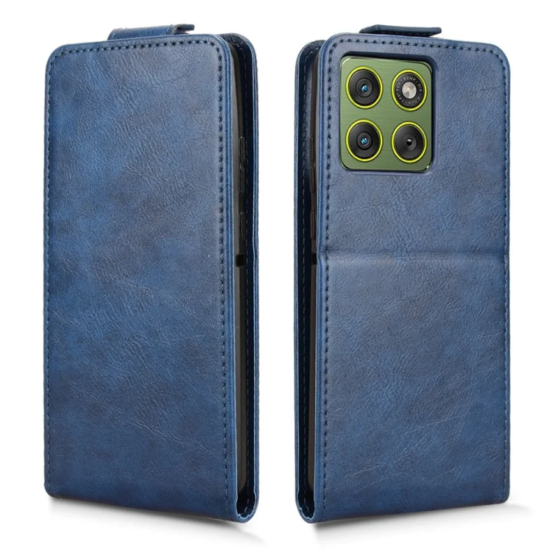 حافظة هاتف بمحفظة جلدية عتيقة لهاتف Moto X70 Air 5G/Motorola Edge 70 2025 مع إطار صور لحماية نمط صعودا وهبوطا #6