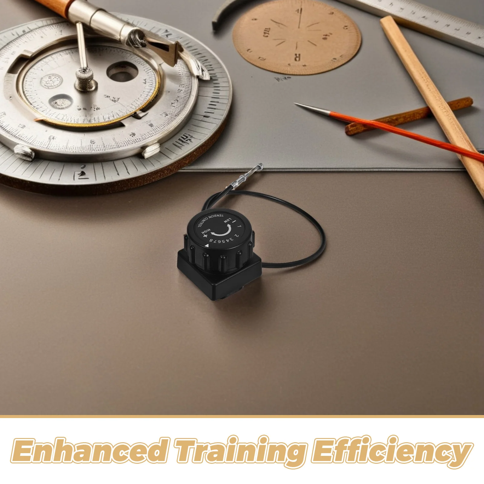 مقبض تعديل المقاومة للدراجات الهوائية الداخلية، جزء بديل للتحكم في التوتر بدون خياطة للاستخدام المنزلي للدراجة الدوارة