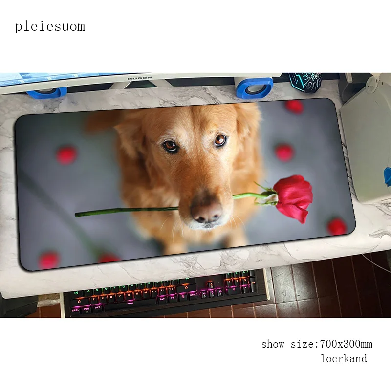 Dogs pad mouse New arrival computer gamer mouse pad thick padmouse big 900x400mm mousepad ergonomic gadget office desk mats