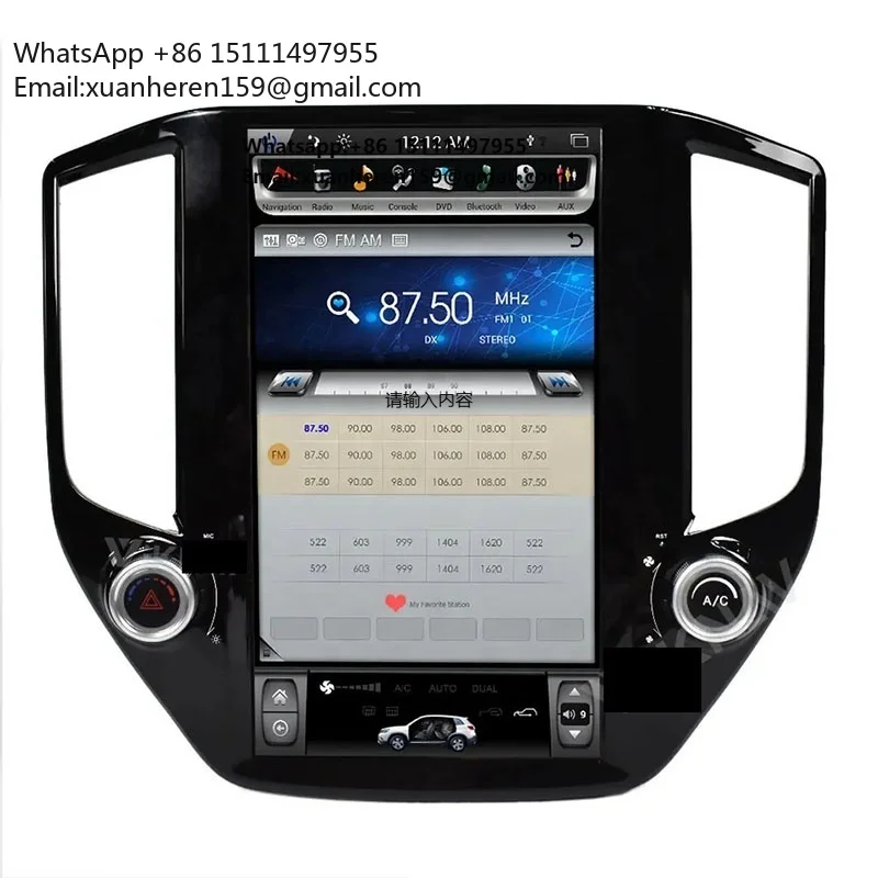 

Автомагнитола Tesla Android для ChangAn CS95 2017-2019 с GPS-навигацией, мультимедийный проигрыватель, Carplay