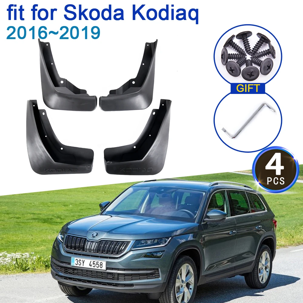 

Автомобильный брызговик для Skoda Kodiaq 2016 2017 2018 2019 4x