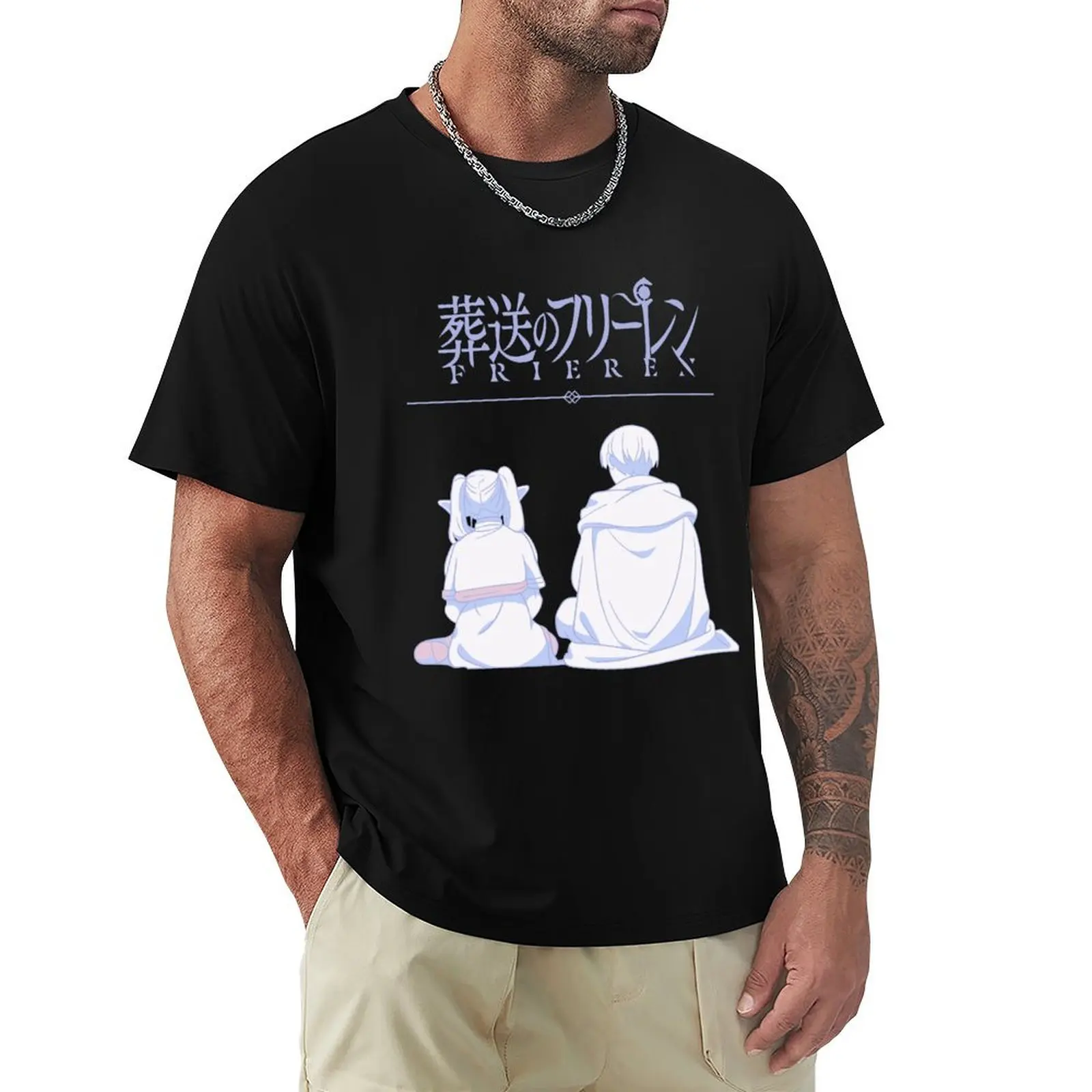 Frieren at the Funeral T-Shirt Modern Print Casual T-Shirt