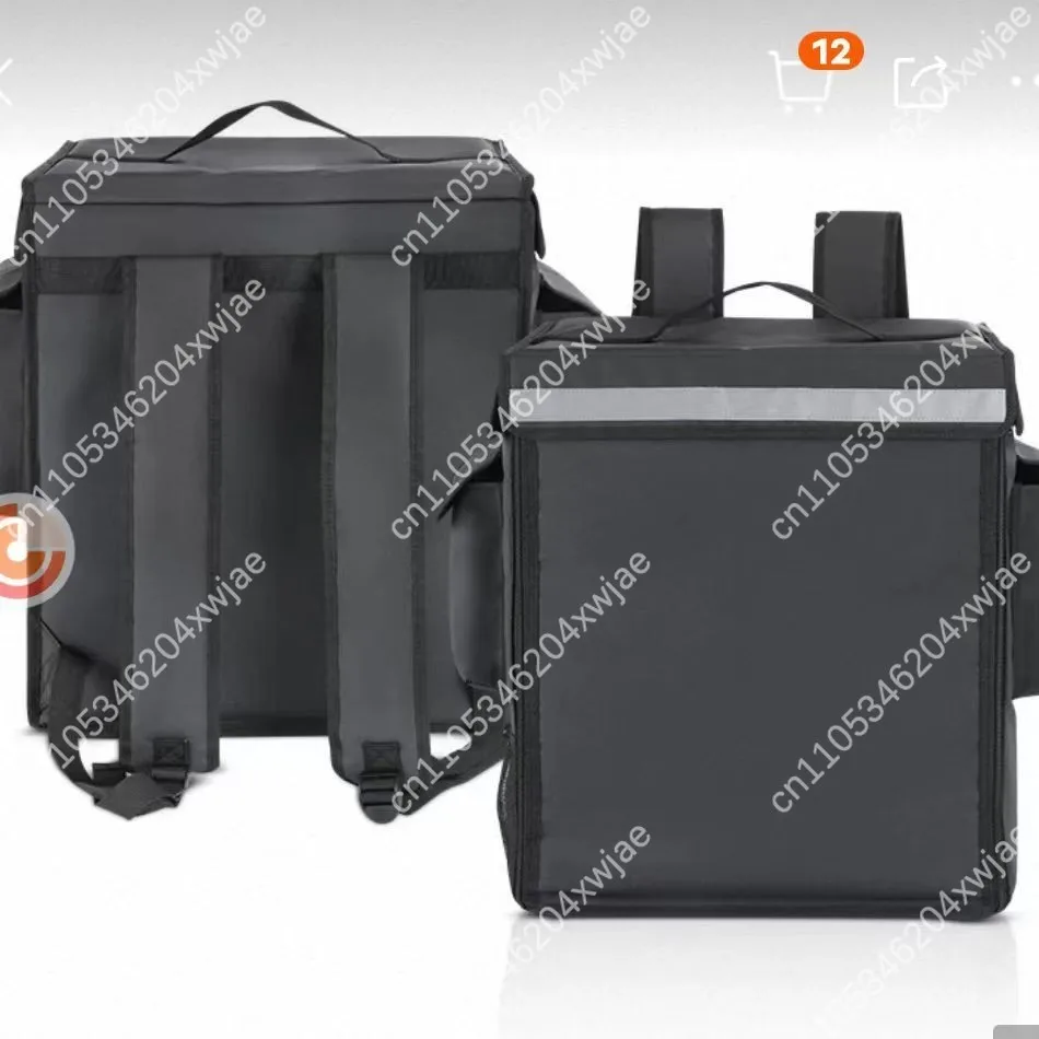 LED Advertising Screen for Food Delivery Box, HD Full Color LED Delivery Bag, Waterproof Rider Promotion Display