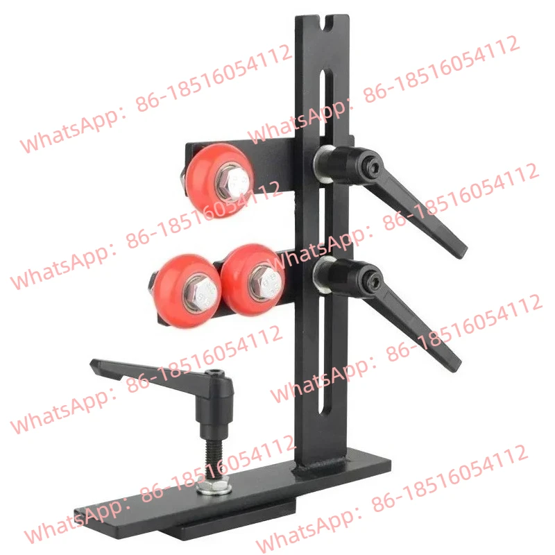 

Wood Lathe Steady Rest with Wheels Wood Lathe Center Frame Wood Turning Chuck Tools for Woodworking Lathe