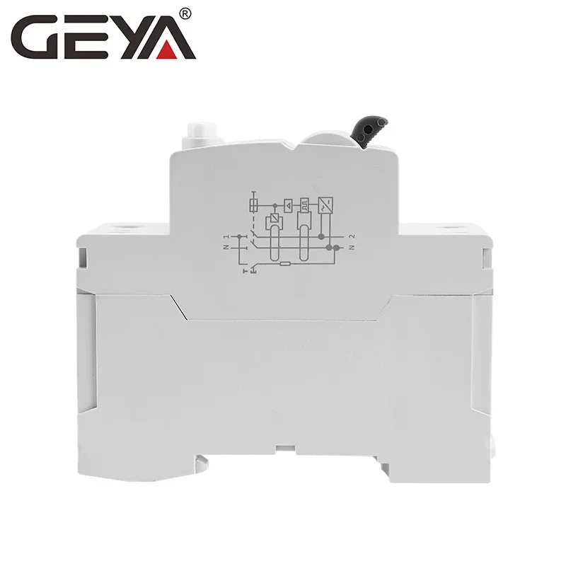 GEYA Din Rail B tipo interruttore di corrente di dispersione di terra DC RCCB RCD 4P 40A 63A 30mA 300mA tipo B RCD 6KA