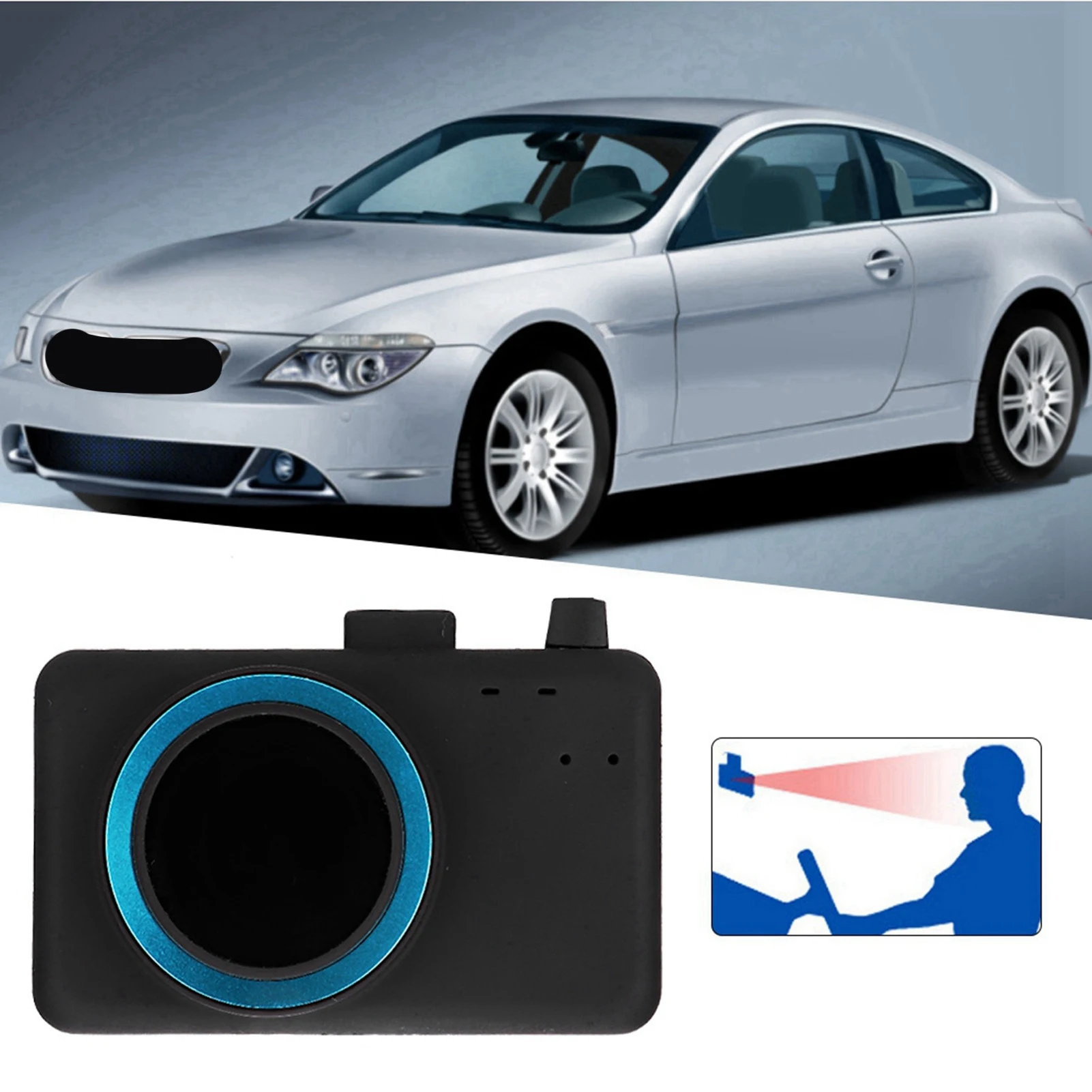 

Car Fatigue Warning Alarm Device Driving Alert Face Reading Anti Sleep Monitor Driving Alarm Car Device Driving Alert