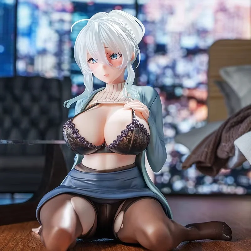 

14cm Yukino Anime Figure Mifuyu Yukino Figures Sitting Posture Sexy Girl Figurine Pvc Model Statue Collectible Toys Boys Gifts