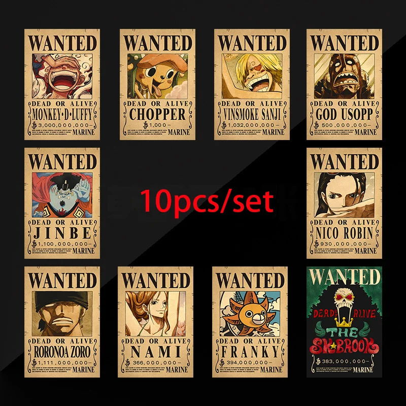 10pcs Anime One Piece Luffy 3  - Vintage Collectibles Toys recension och pris