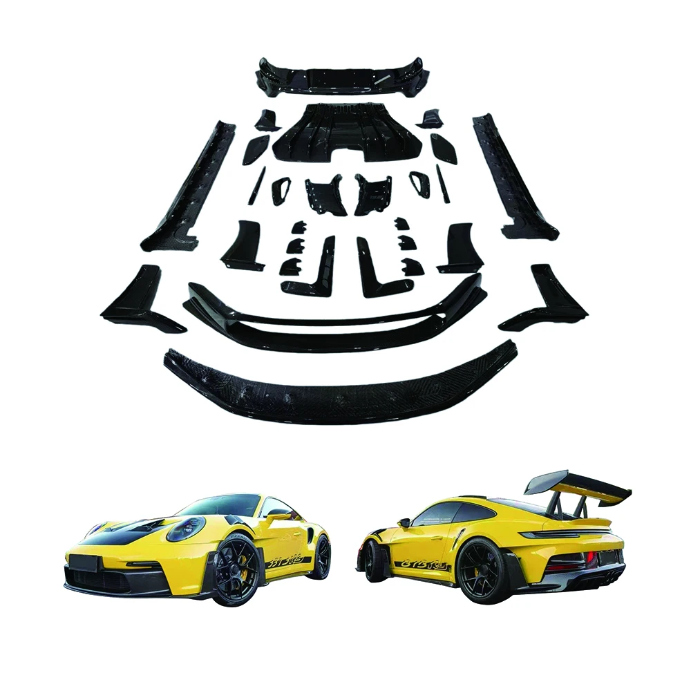 High-end Body Kit CustomizationFor 992 GT3 RS OEM Dry Carbon Kit Upgrade - High-Quality Carbon Fiber PartsPremium Customized Bo