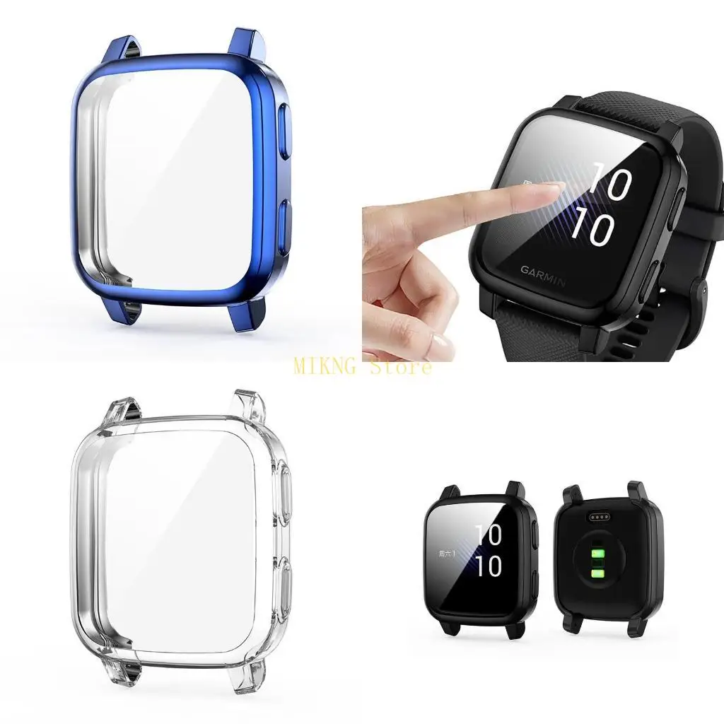 

Anti-scratch Watch Screen Protector for Venu SQ 2 Cover TPU Bumper for Shell Hou best sale