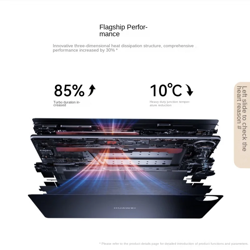 HUAWEI MatePad Pro 13.2 นิ้ว 2025 OLED ยืดหยุ่น 144Hz HarmonyOS 4.3 แบตเตอรี่ความจุ 10100mAh