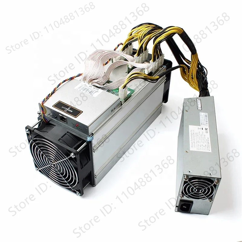 90%-95% Новый AntMiner S9 13.5T-14T с официальным блоком питания BTC BCH Miner лучше, чем S9 S9i 14T WhatsMiner M3 90%-95% New AntMiner