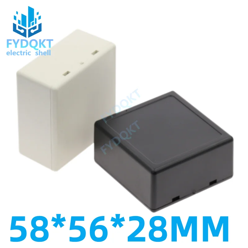 1pcs Enclosure Case Plastic Box Circuit Board Project Electronic 56x58x28mm DIY Wire Junction Boxes