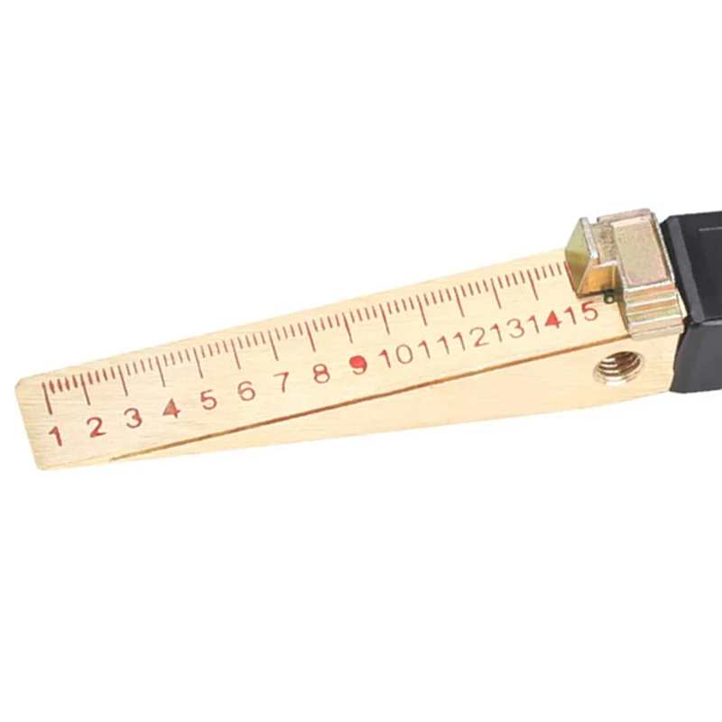 

0.2Mm Wedge Shaped Vernier Feeler Gauge Inspection Flatness Measuring Tool For House Engineeringab13