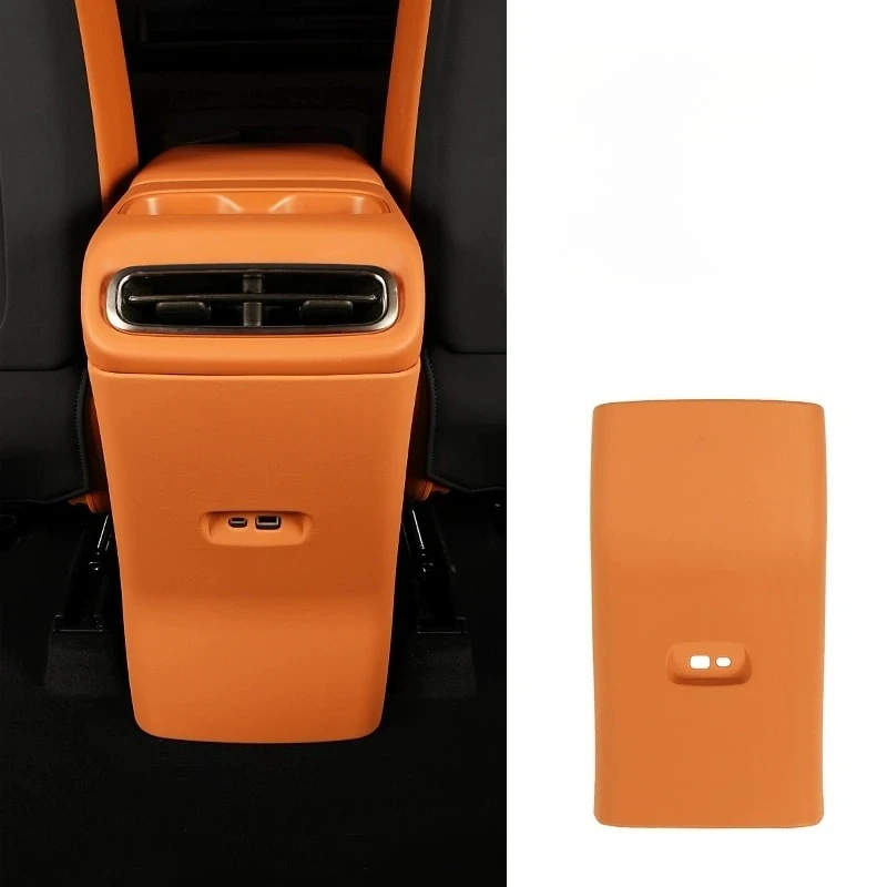 

For LEAPMOTOR C10 Rear Anti-kick Pad Central Control Air Conditioner Anti-kick Board Cover Protective Car Interior Accessories