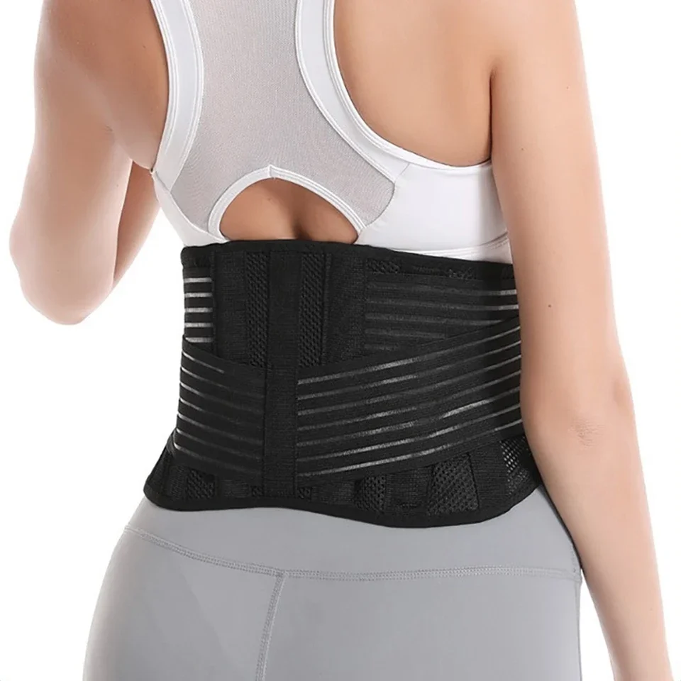 Spine Support Corset for Disc Herniation Pain Relief Men Women Lumbar Support Waist Belt Health Therapy Breathable Back