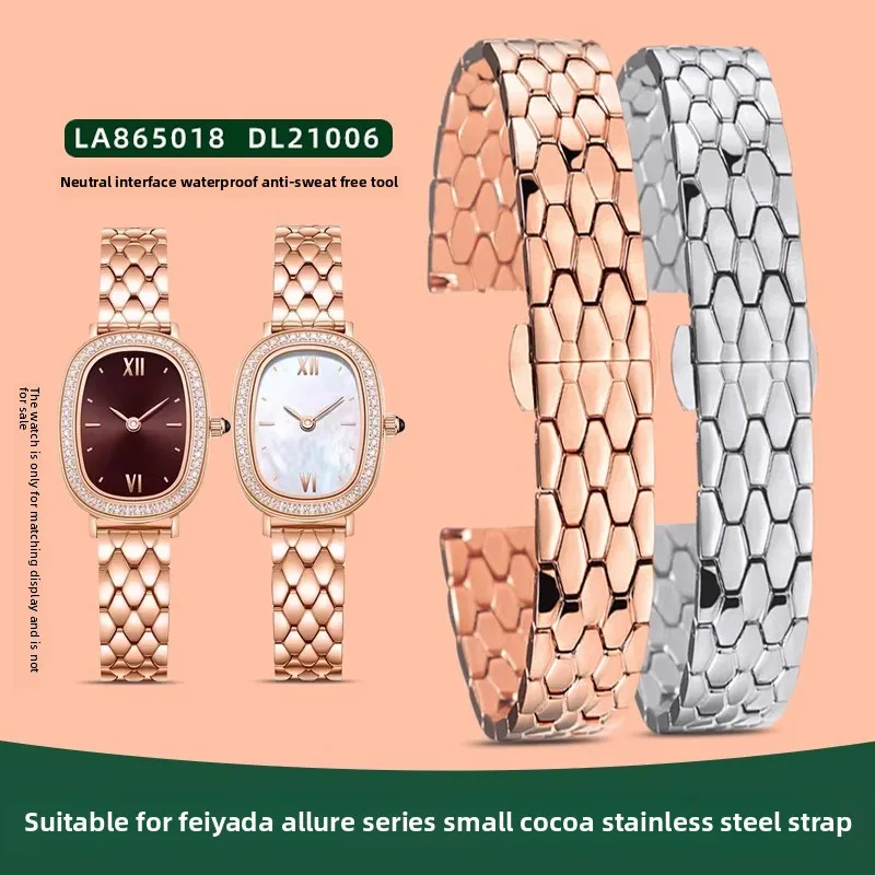 

For any brand Stainless Steel Ladies Watch Band Strap 10mm 12mm Solid metal Watchband Female style Universal watch strap