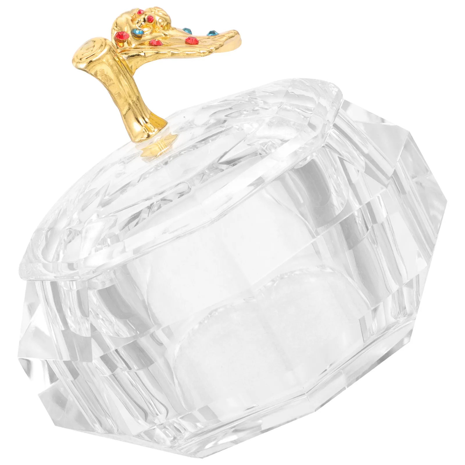 Glass Nail Dish Cup with Lid Multipurpose Dappen Dish for Acrylic Nails Nail Remover Acrylic Liquid Holder Manicure Tool