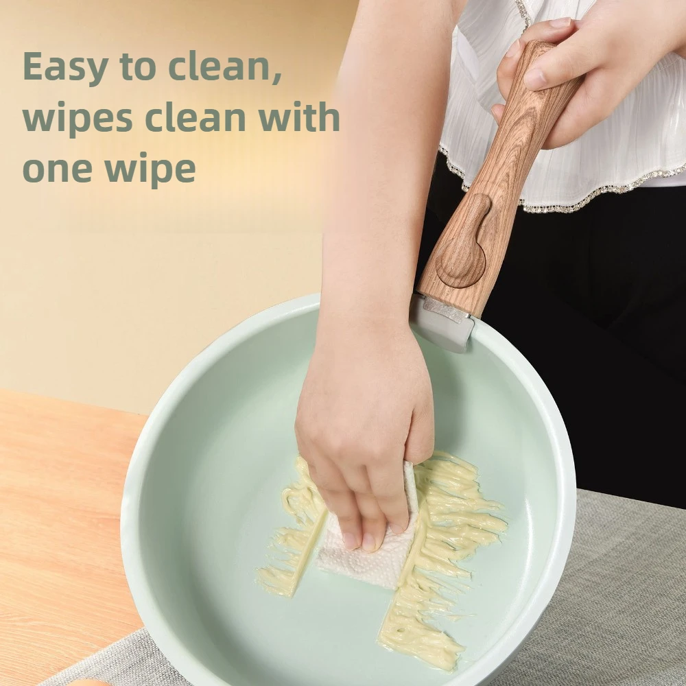 アルミ鍋セット スープポット ミルクポット 取り外し可能なハンドル付き ノンスティックフライパン 二重底 厚手 家庭用キッチンツール