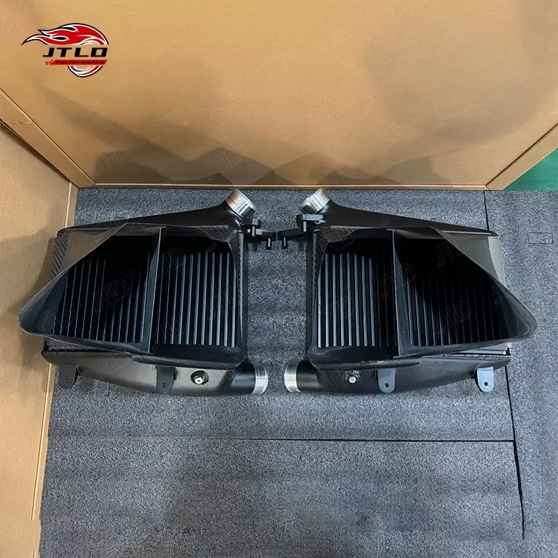High Performance Carbon Fiber Intake Duct and Intercooler Cooling Upgrade for Audi RS6 RS7 C8 Platform 4.0L V8 Twin Charger