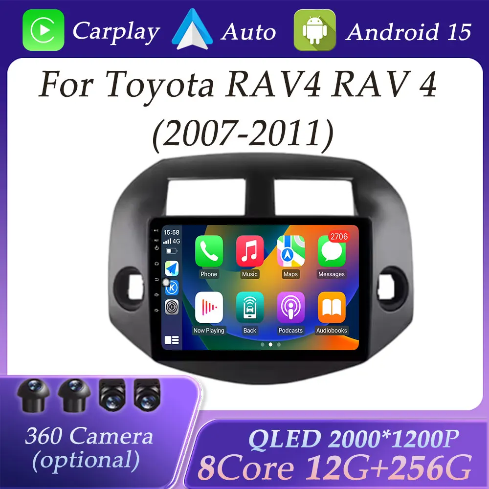 ΠΠ΅ΡΠΏΡΠΎΠ²ΠΎΠ΄Π½ΠΎΠΉ CarPlay Ρ ΡΠ°Π·Π΄Π΅Π»Π΅Π½Π½ΡΠΌ ΡΠΊΡΠ°Π½ΠΎΠΌ Π΄Π»Ρ Toyota RAV4 RAV4 2007-2011, Π°Π²ΡΠΎΠΌΠΎΠ±ΠΈΠ»ΡΠ½ΠΎΠ΅ Π²ΠΈΠ΄Π΅ΠΎ, Π°ΡΠ΄ΠΈΠΎ, ΡΠ°Π΄ΠΈΠΎ, ΠΌΡΠ»ΡΡΠΈΠΌΠ΅Π΄ΠΈΠΉΠ½ΡΠΉ ΠΏΠ»Π΅Π΅Ρ, GPS-Π½Π°Π²ΠΈΠ³Π°ΡΠΈΡ, QLED-ΡΠΊΡΠ°Π½ ΠΠ΅ΡΠΏΡΠΎΠ²ΠΎΠ΄Π½ΠΎΠΉ CarPlay Ρ ΡΠ°Π·Π΄Π΅Π»Π΅Π½Π½ΡΠΌ ΡΠΊΡΠ°Π½ΠΎΠΌ Π΄Π»Ρ Toyota RAV4 RAV4 2007-2011, Π°Π²ΡΠΎΠΌΠΎΠ±ΠΈΠ»ΡΠ½ΠΎΠ΅ Π²ΠΈΠ΄Π΅ΠΎ, Π°ΡΠ΄ΠΈΠΎ, ΡΠ°Π΄ΠΈΠΎ, ΠΌΡΠ»ΡΡΠΈΠΌΠ΅Π΄ΠΈΠΉΠ½ΡΠΉ ΠΏΠ»Π΅Π΅Ρ, GPS-Π½Π°Π²ΠΈΠ³Π°ΡΠΈΡ, QLED-ΡΠΊΡΠ°Π½