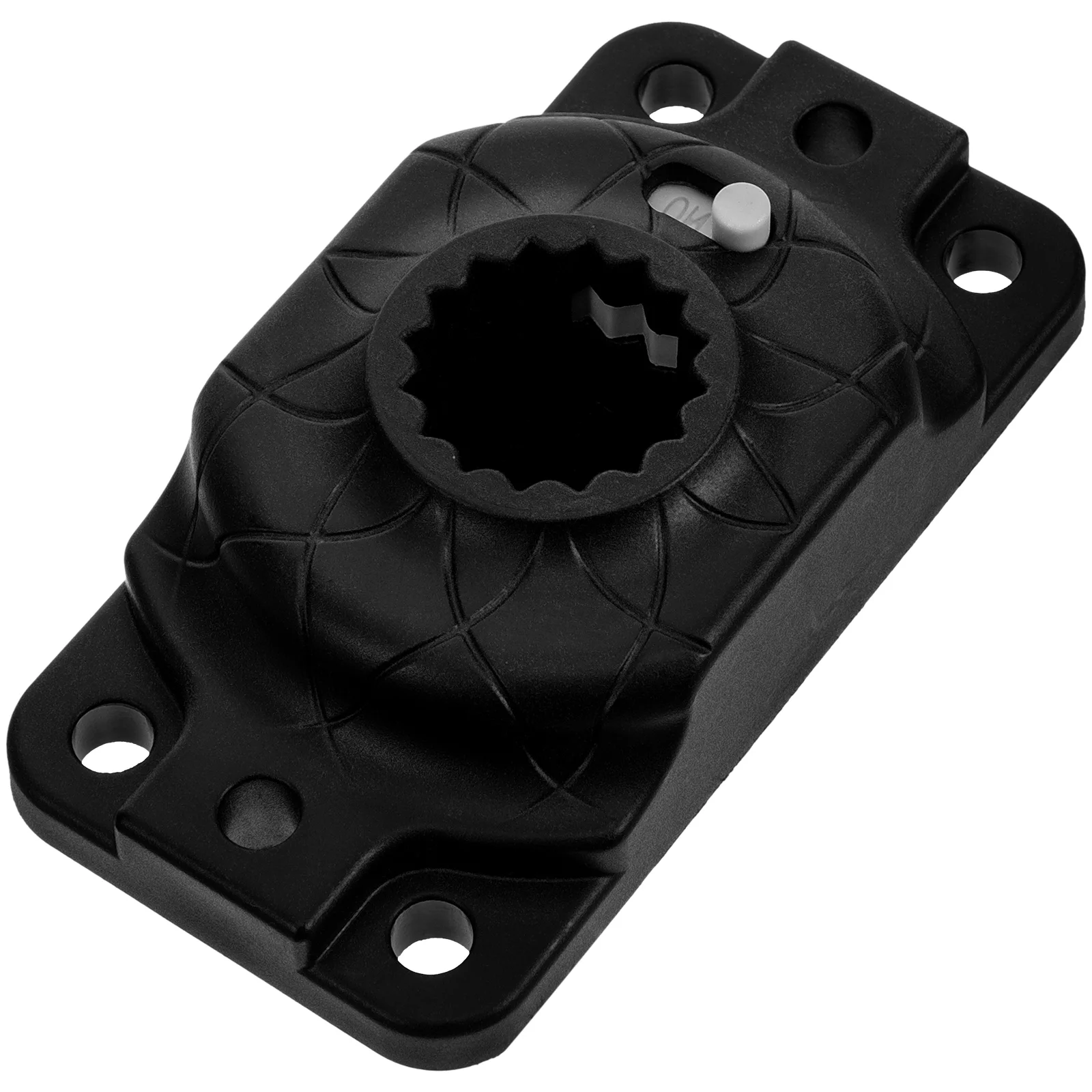 

Kayak Accessories Paddle Holder Base Hexagonal Octagonal Mounts Durable Nylon Material Easy Installation Multifunctional Storage