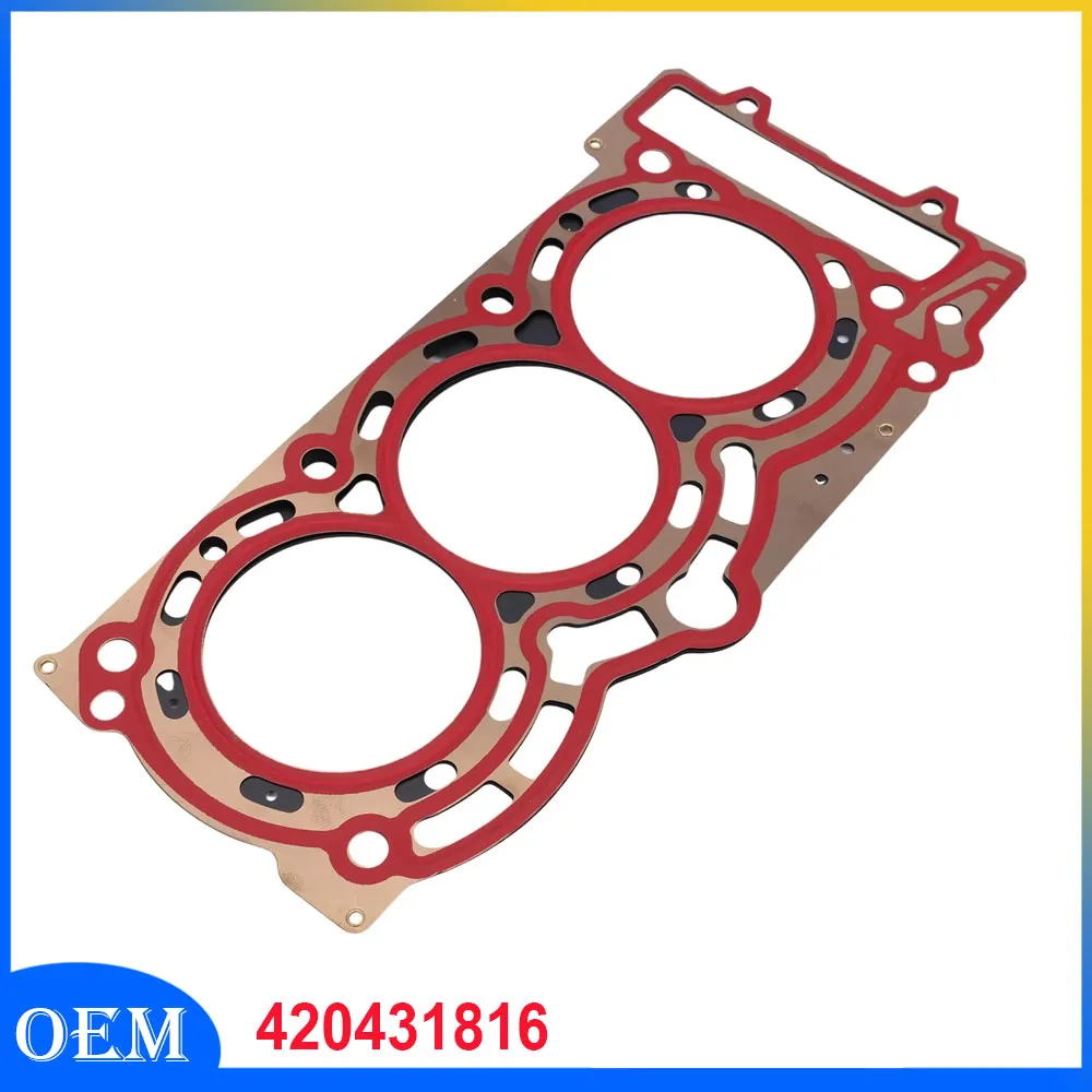 

Прокладка головки блока цилиндров, совместимая с Can-Am Maverick X3 MAX Turbo R 2017, заменяет 420431816