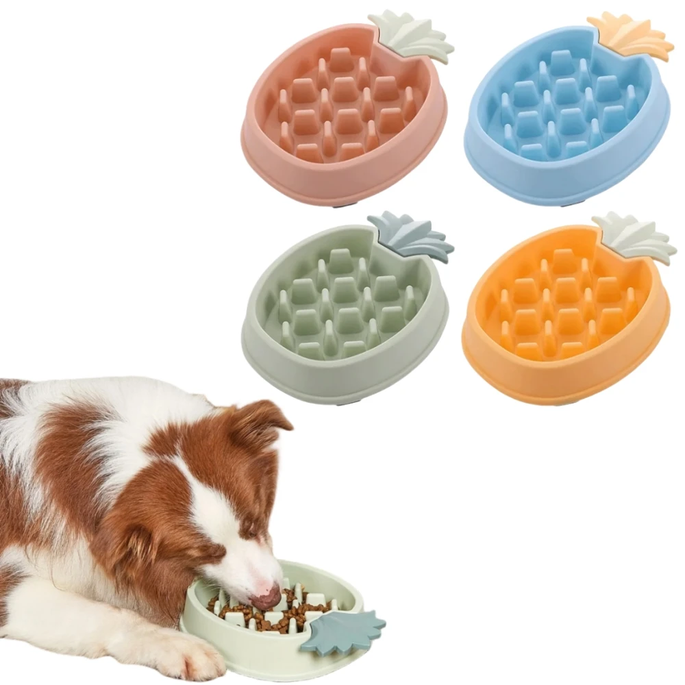 Miska dla psa z powolnym podajnikiem Miski dla psów z powolnym podajnikiem dla psów Antypoślizgowe naczynia dla zwierząt Miski z puzzlami dla małych średnich psów