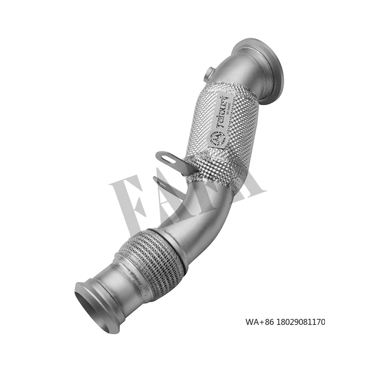 For  3 Series G20 2.0T High Performance Downpipe Car Exhaust System Head Section Without Catalyst No Cat Exhaust Pipe