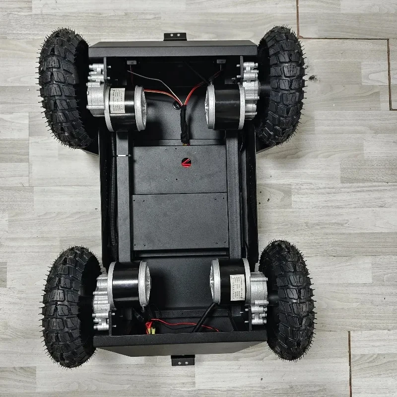 Ligent Factory Material Transportation Hand Push Platform Follow-Up Shopping Cart Outdoor Delivery