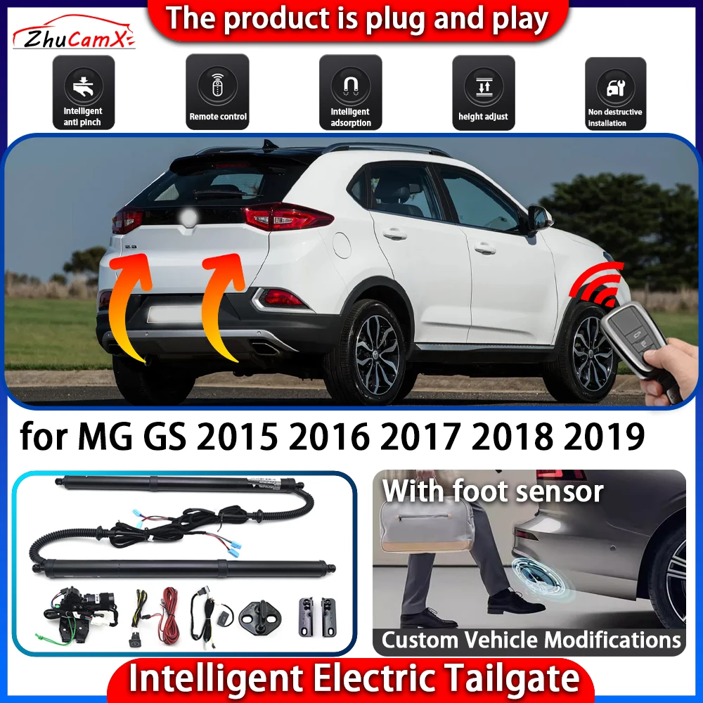 

ZhuCamX Smart Powered Tailgate System for MG GS 2015 2016 2017 2018 2019 Automatic Intelligent Electric Trunk Lift Control Kit