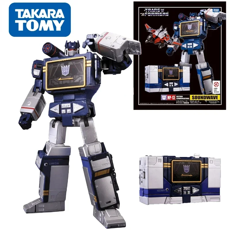 

In Stock Takara Tomy Transformers Robots KO MP13 Soundwave Deformation Action Figure Toy Collectible