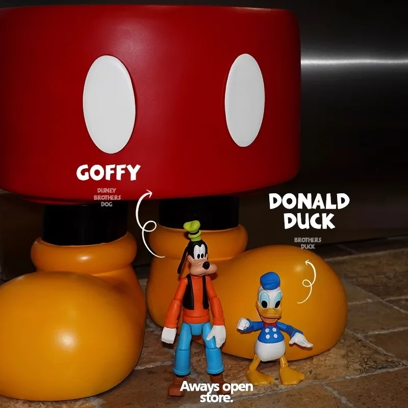 Jouet de bureau rétro en vrac, Donald Duck, figurines d'action, décoration de bureau, jouet pour enfants, cadeau d'anniversaire, Souvenir