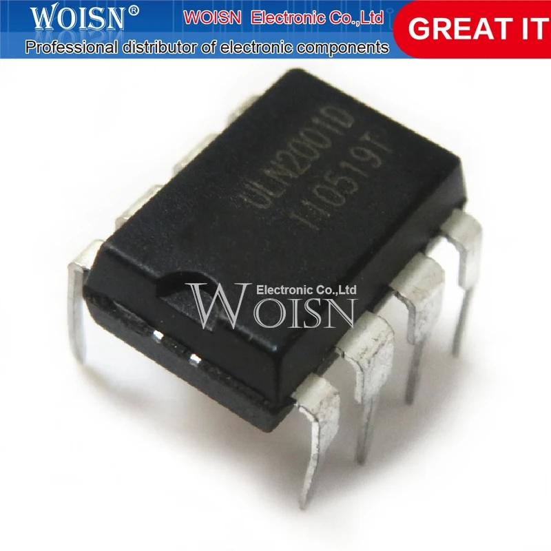 10 Stück Chipsatz uln2001d uln2001 dip-8