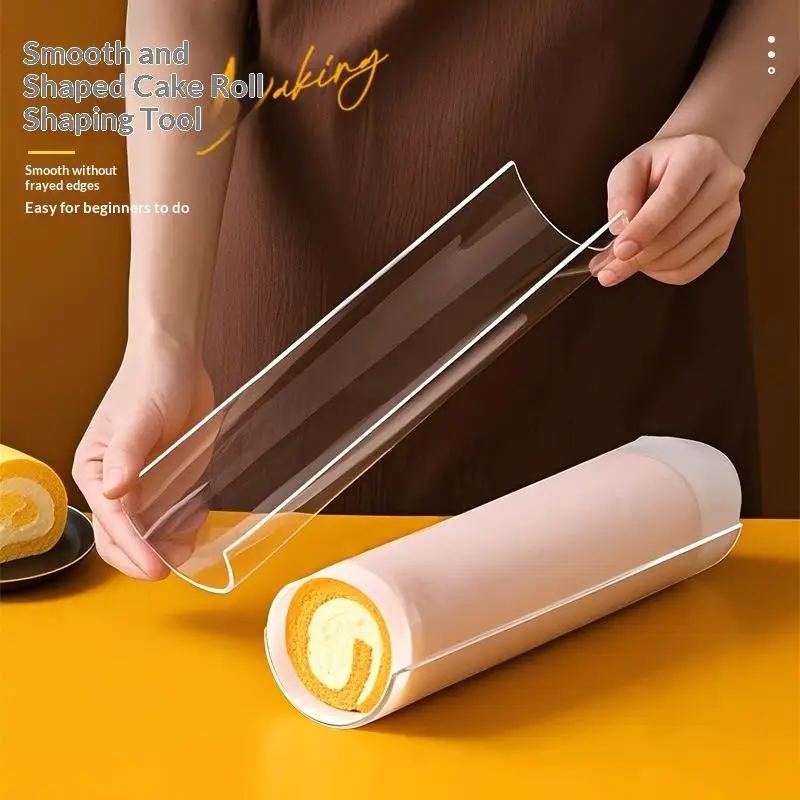 New Thickening Cake Roll Shaping Retainer Acrylic Semicircle Cake Mold Pastry U-shaped Baking Tool