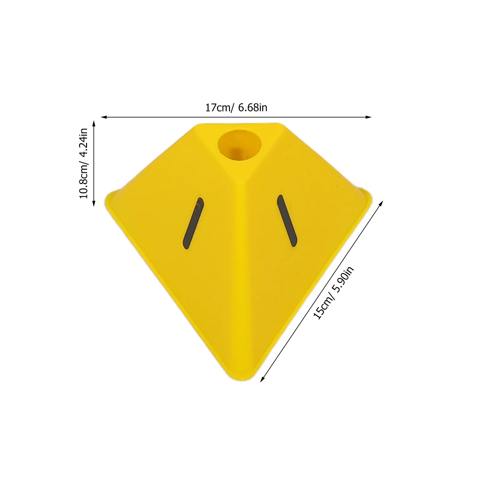 10Pcs Football Training Marker Cones Numbered Triangle Agility Soccer Field Marker Outdoor Sports Equipment Basketball Drills view 4