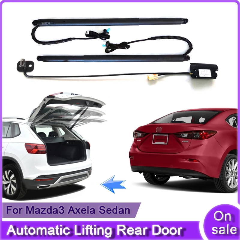 For Mazda Mazda3 Axela BM BN Sedan 2013~2019 Car Electric Tailgate Lift System Kit Auto Tail Gate Opener Automatic Lifting