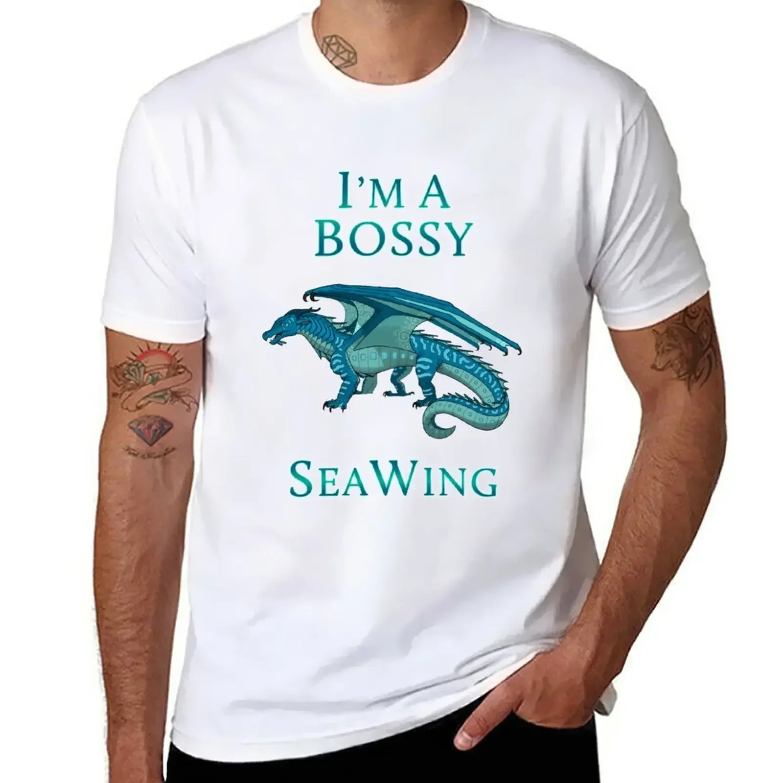 I'm a Bossy SeaWing T-Shirt sports fans oversizeds mens graphic t-shirts anime