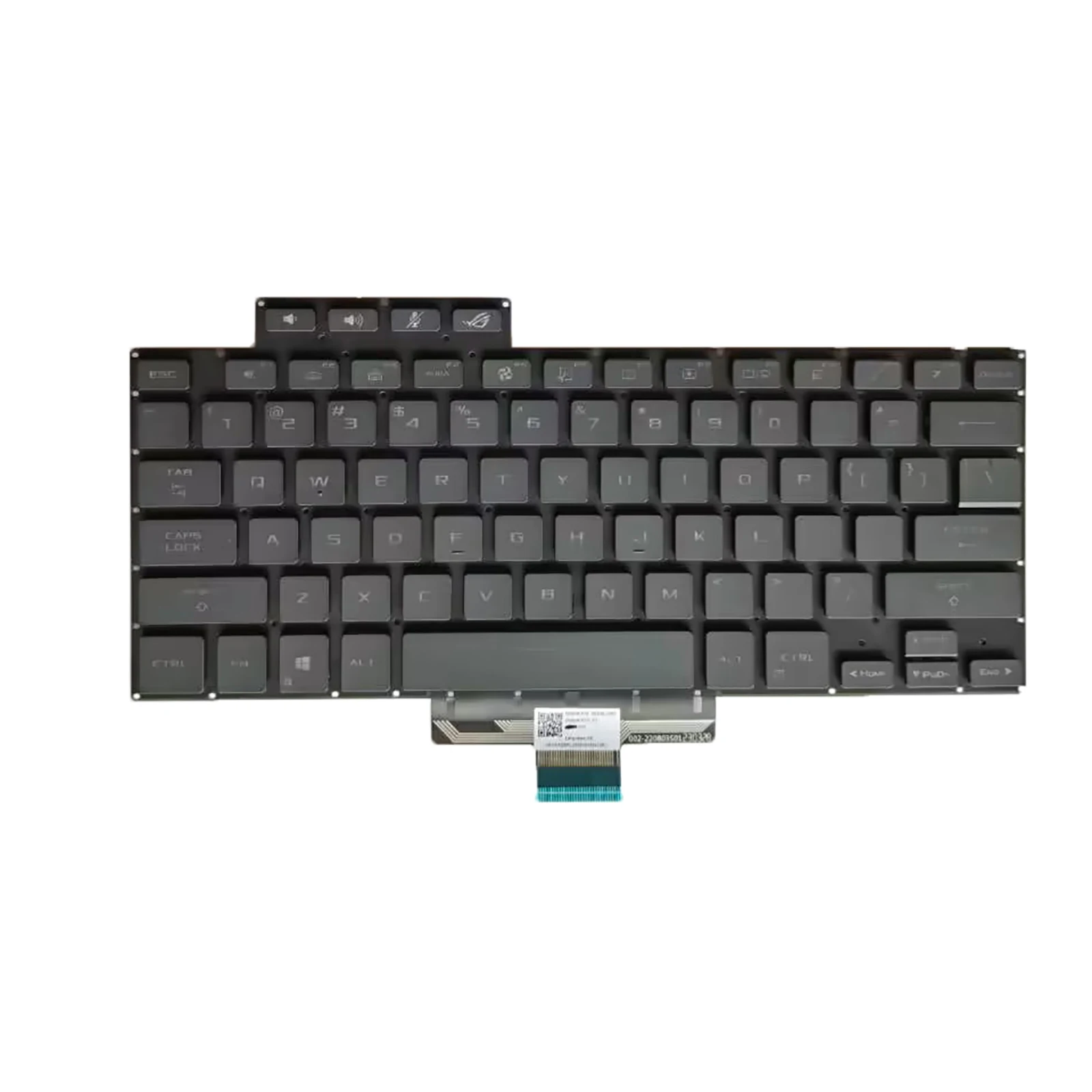 

Клавиатура для ноутбука ASUS Zephyrus G15 GA503QS M16 GU603H 0KNR0-2812US00 GA503Q GA503QR без указателя с подсветкой