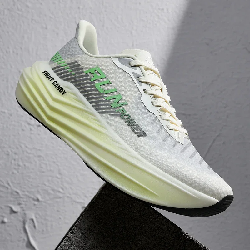 

Men Running Shoes Off-road Shoes Jogging Cushioning Mesh Luxury shoes Non-Slip Trainer Couple Breathable Outdoor Race Sneakers