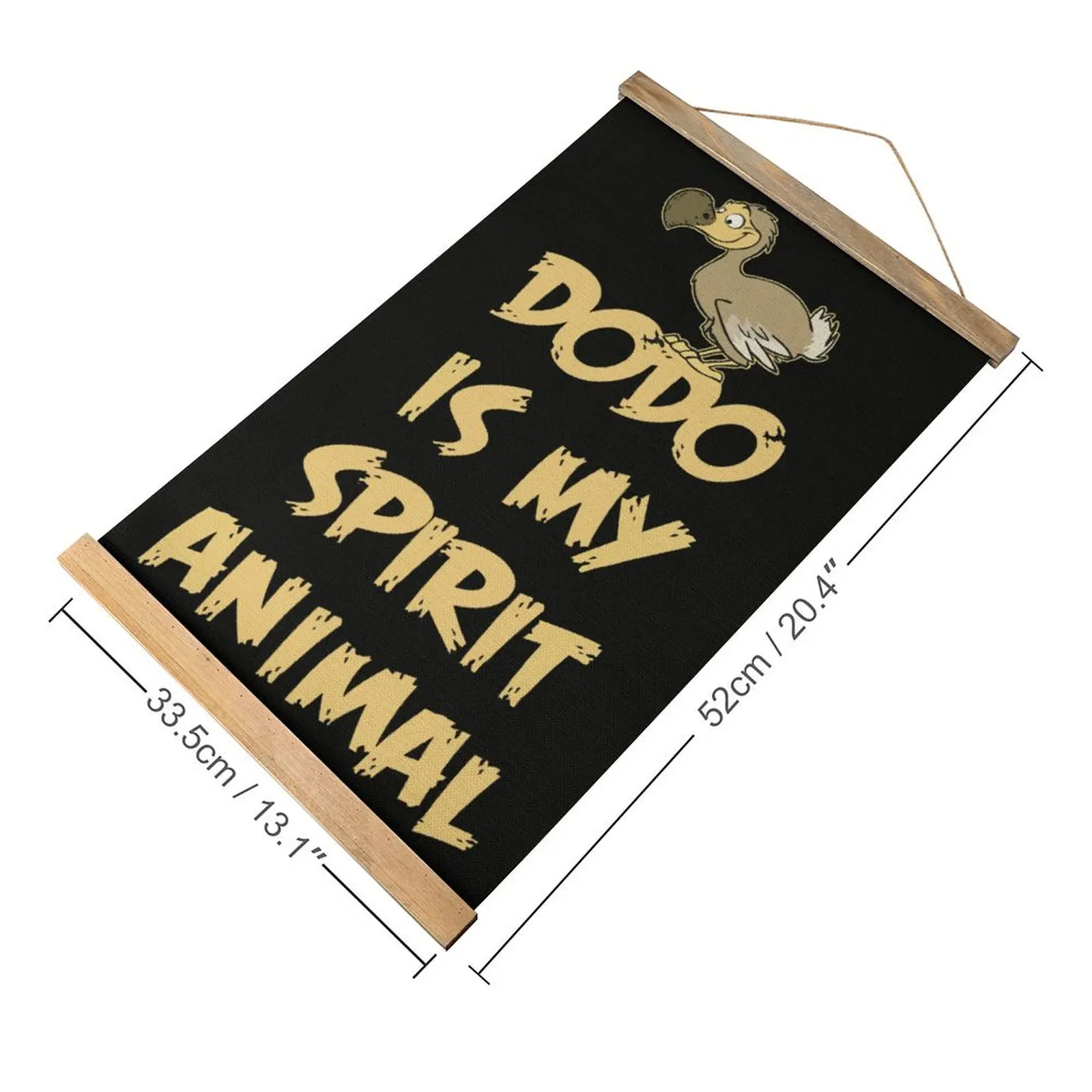 Dodo Is My Spirit Animal  Classic For Draw Hotel Craft Decoration Canvas Hanging Picture Graphic Cool Funny Geek Style Hang Pict