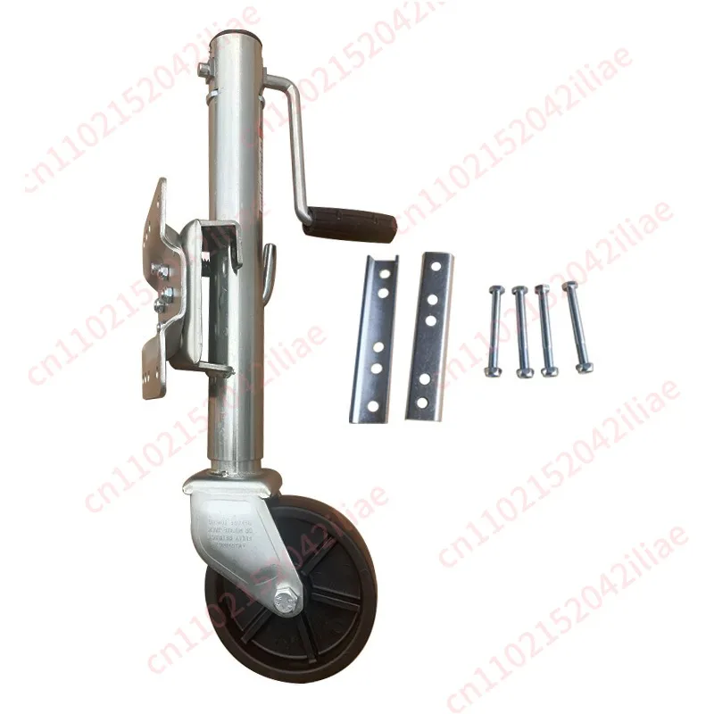 

6 inch 1200LBS trailer guide wheel side shake galvanized jack trailer RV knight wheel RV trailer